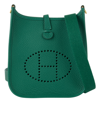 Evelyne Amazone 16 in Clemence Vert Moyen, front view